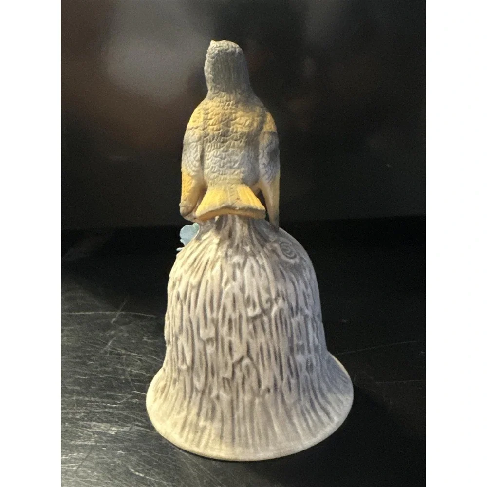 Vintage! TOWLE Fine Bone China Singing DREAM BIRD BELL approx. 4.5
